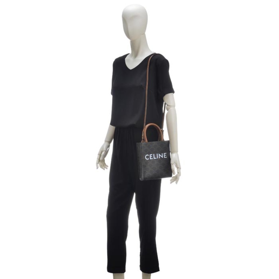 CELINE - CELINE ショルダーバッグ ミニ バーティカル カバ CELINE - CELINE ショルダーバッグ ミニ バーティカル カバ
