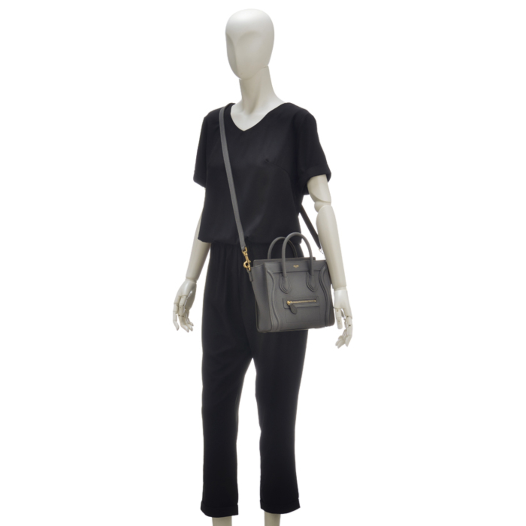 CELINE - CELINE ナノ ラゲージ ショルダーバッグ NANO LUGGAGE CELINE - CELINE ナノ ラゲージ ショルダーバッグ NANO LUGGAGE