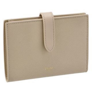 セリーヌ(celine)のCELINE 財布 二つ折り ミディアム ストラップ ウォレット(財布)