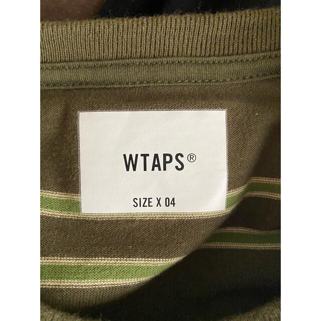 W)taps(ダブルタップス)のXL 21SS WTAPS JAM02 ボーダーTシャツ OLIVE DRAB メンズのトップス(Tシャツ/カットソー(半袖/袖なし))の商品写真