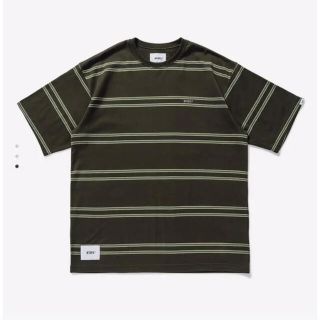 XL 21SS WTAPS JAM02 ボーダーTシャツ OLIVE DRABTシャツ/カットソー(半袖/袖なし)