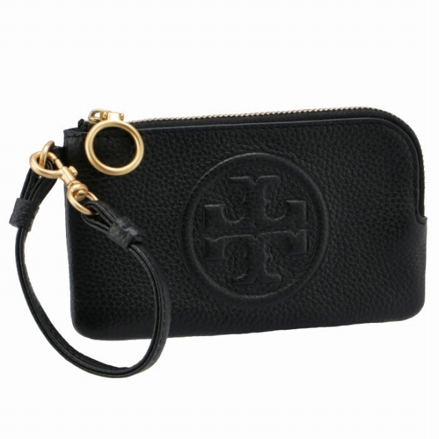 ゴールド色系統TORY BURCH カードケース PERRY BOMBE リスレット