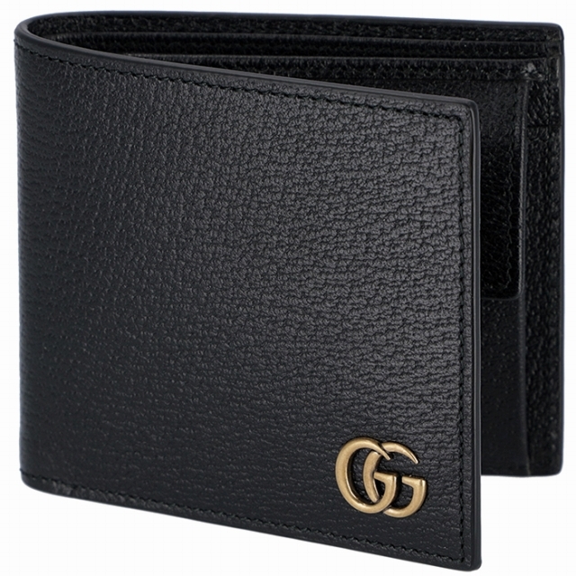 Gucci - GUCCI 財布 マーモント Gg Marmont メンズ 二つ折り財布の通販