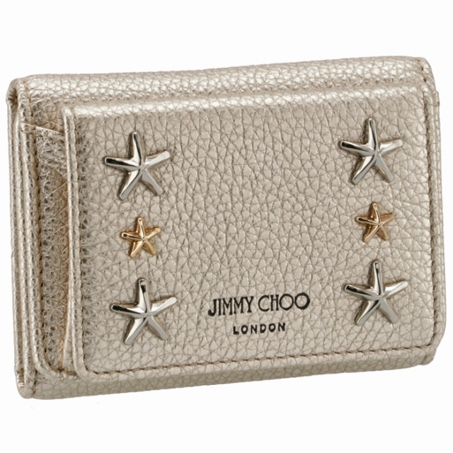 新品未使用ジミーチュウ　JIMMY CHOO　折財布　ミニ財布