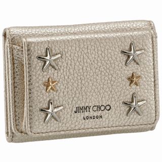 ジミーチュウ(JIMMY CHOO)のJIMMY CHOO 財布 三つ折り NEMO スタースタッズ レディース(財布)