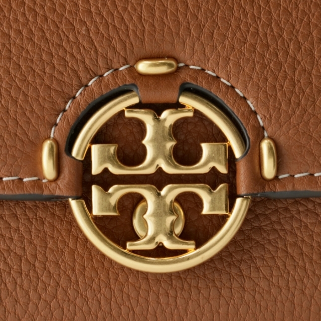 TORY BURCH 三つ折り財布 ミラー ミディアム フラップウォレット