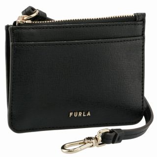 FURLA フルラ IDケース　カードケース　パスホルダー　紺