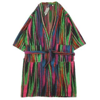 ミッソーニ(MISSONI)のMISSONI ガウン コート ルームウェア バスローブ L マルチカラー▲A8(パジャマ)