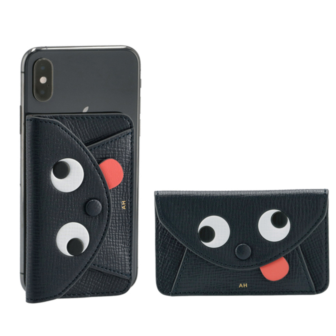 ANYA HINDMARCH(アニヤハインドマーチ)のANYA HINDMARCH スマホ ステッカー カードホルダー ZANY レディースのファッション小物(パスケース/IDカードホルダー)の商品写真