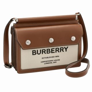 バーバリー(BURBERRY)のBURBERRY ショルダーバッグ ミニ ホースフェリープリント(メッセンジャーバッグ)