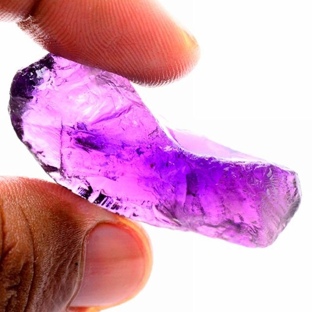 【世界の原石:アメジスト 70.15ct:4830】Amethyst Rough 1