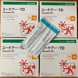 ALCARE - ユーケアー TD40 17465 10枚×4箱 人工肛門 介護用品