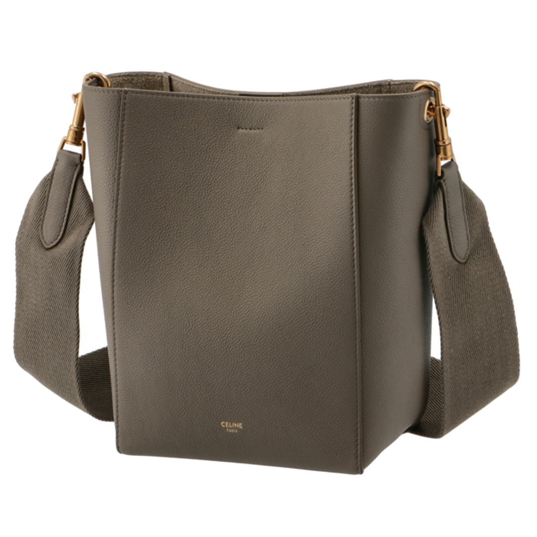 CELINE - CELINE ショルダーバッグ サングルバケット スモールの CELINE - CELINE ショルダーバッグ サングルバケット スモールの