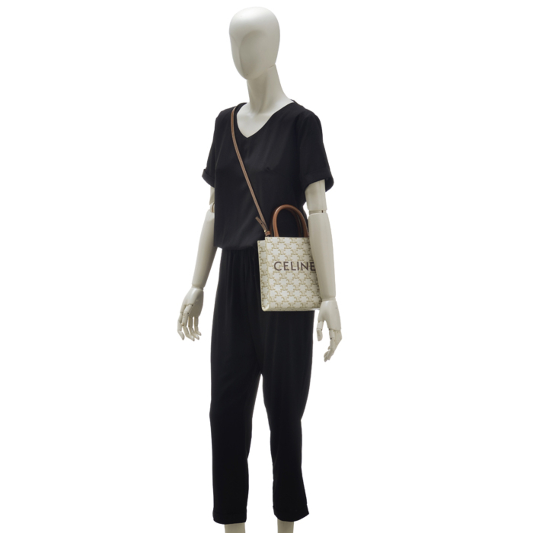CELINE - CELINE ショルダーバッグ ミニ バーティカル カバ CELINE - CELINE ショルダーバッグ ミニ バーティカル カバ