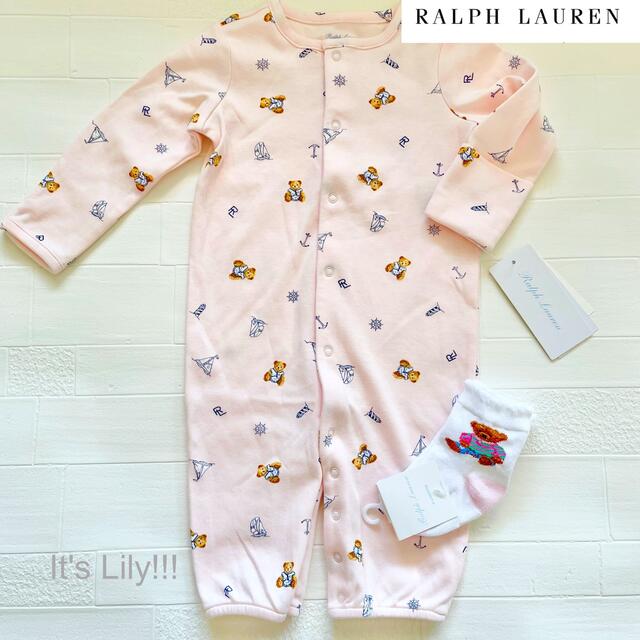 Ralph Lauren(ラルフローレン)の3m60cm  キッズ/ベビー/マタニティのベビー服(~85cm)(ロンパース)の商品写真