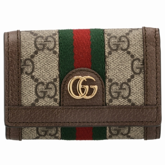 GUCCI - GUCCI 財布 三つ折り レディース Ophidia ミニ財布 GG GUCCI - GUCCI 財布 三つ折り レディース Ophidia ミニ財布 GG