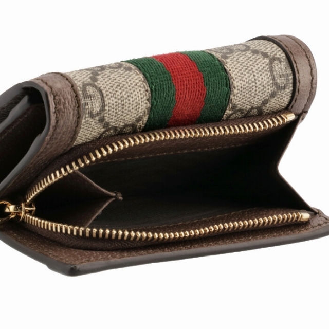 GUCCI - GUCCI 財布 三つ折り レディース Ophidia ミニ財布 GG GUCCI - GUCCI 財布 三つ折り レディース Ophidia ミニ財布 GG
