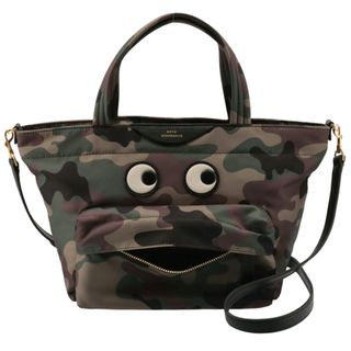 アニヤハインドマーチ(ANYA HINDMARCH)のANYA HINDMARCH トートバッグ カモフラージュ Eyes ナイロン(ハンドバッグ)