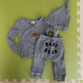 ベビーギャップ(babyGAP)のbaby gap ベビーギャップ ブラナンベア ボーダー セットアップ60cm (パジャマ)