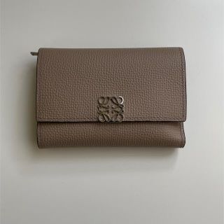 LOEWE - ロエベ アナグラムバーティカルウォレット スモール サンドの