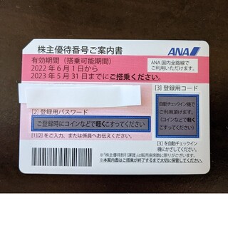 ANA株主優待券 3枚 2022/11末迄(その他)