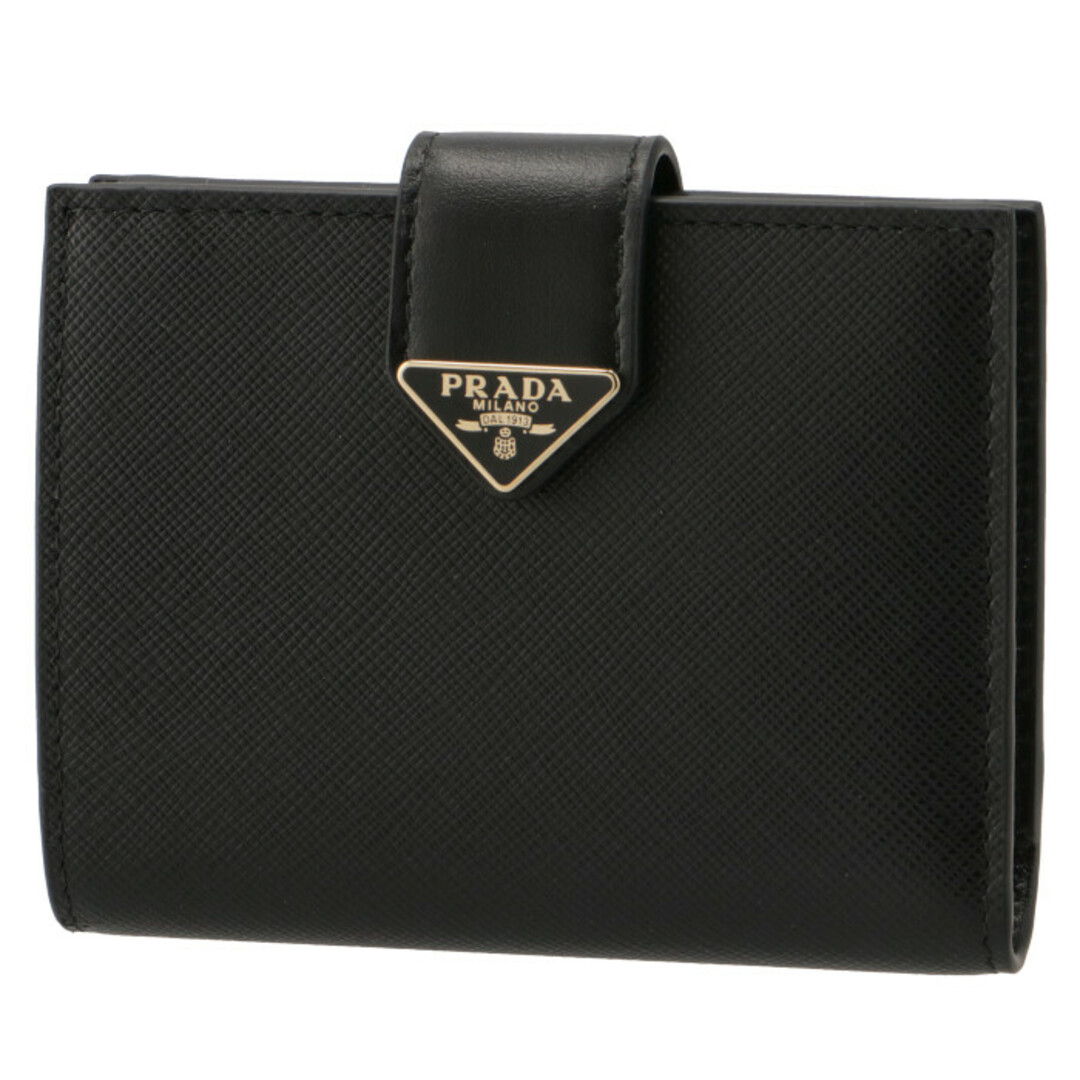 PRADA - PRADA 財布 二つ折り サフィアーノ ミニ財布 レディースの通販 PRADA - PRADA 財布 二つ折り サフィアーノ ミニ財布 レディースの通販