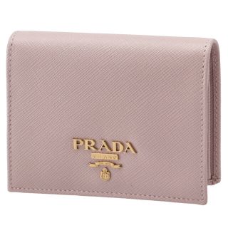 プラダ(PRADA)のPRADA 財布 二つ折り ミニ財布 サフィアーノ レディース(財布)