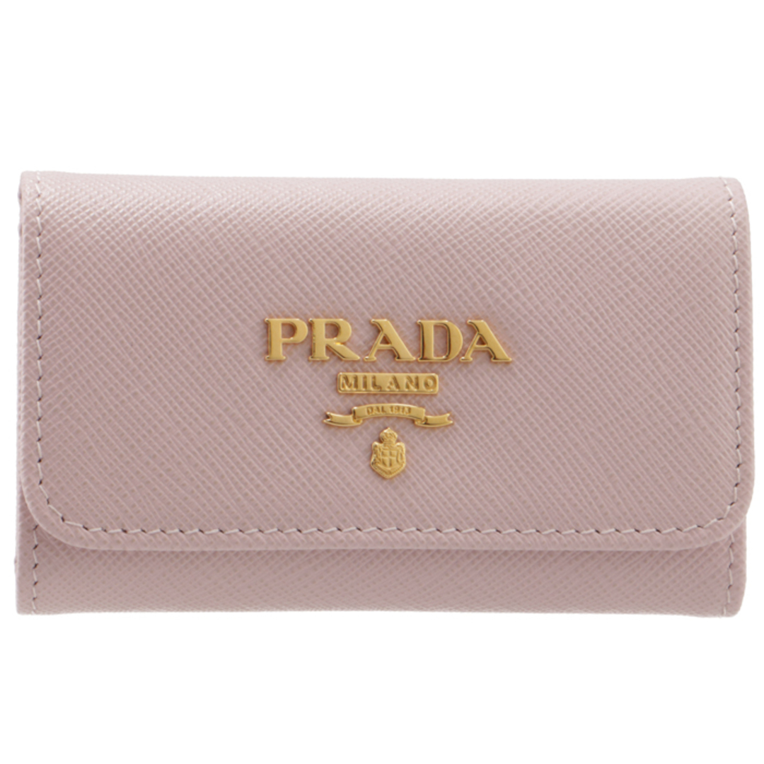 PRADA キーケース 4連 レディース サフィアーノ