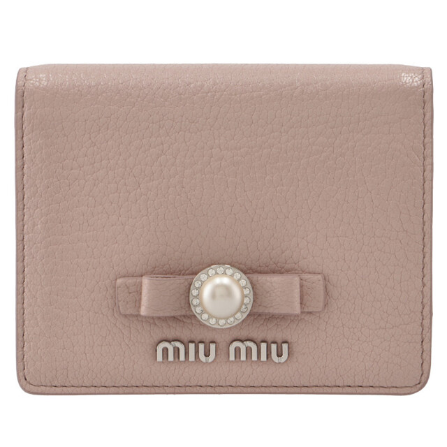 【新品】miumiu♡マドラスパール キーケース ライトブルー