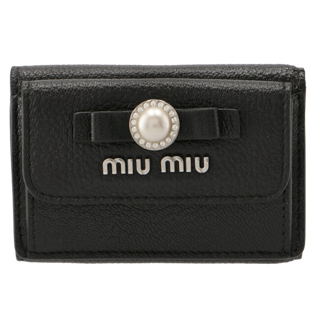 MIU MIU 財布 三つ折り マドラスパール ミニ財布