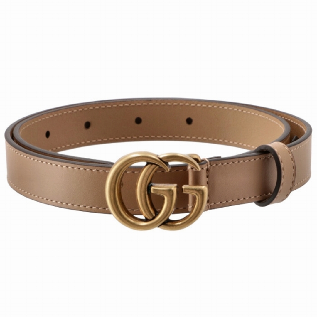 Gucci - GUCCI ダブルG バックル レザーベルト レディースの通販 by