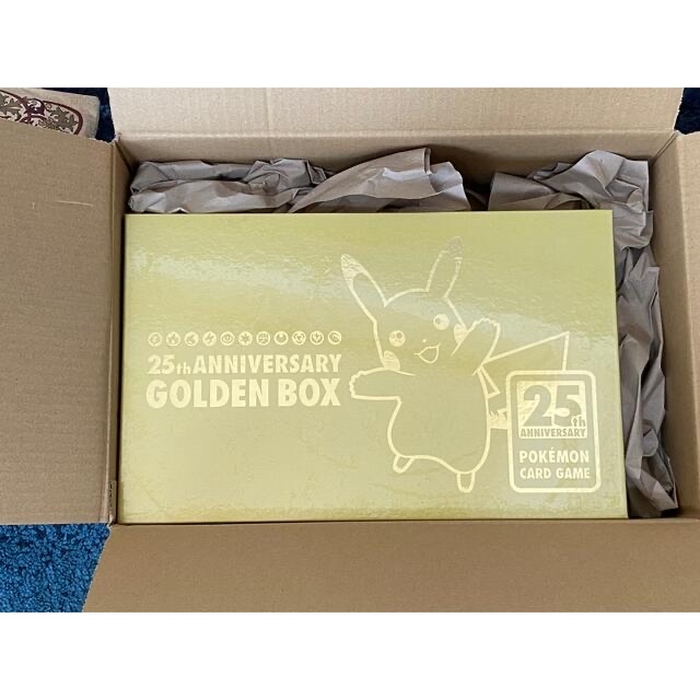 【新品】ポケモンカードゲーム ソード＆シールド 25th GOLDEN BOX