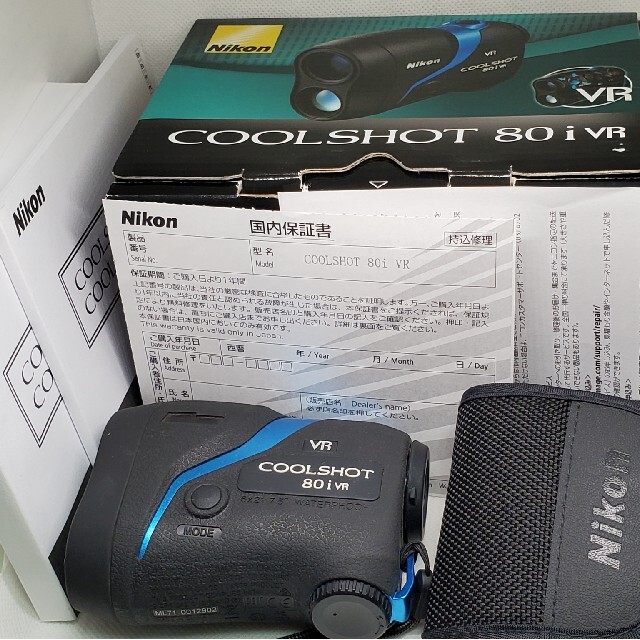 Nikon(ニコン)のNikon COOLSHOT 80i VR  クールショット レーザー 距離計 スポーツ/アウトドアのゴルフ(その他)の商品写真