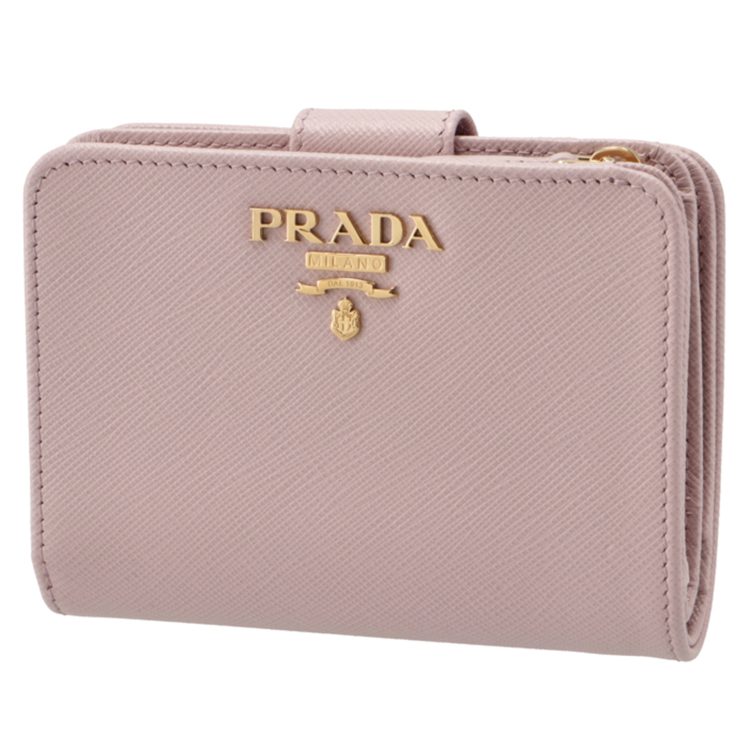 PRADA - PRADA 財布 二つ折り レディース サフィアーノ ミニ財布の通販