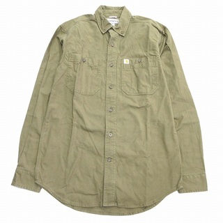 カーハート(carhartt)の美品 カーハート carhartt ラギッドフレックス ワーク シャツ S♪８※(シャツ)