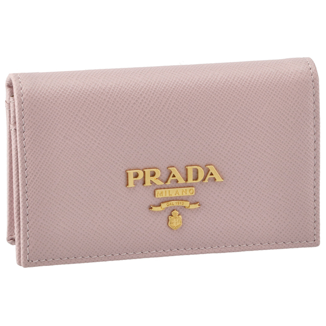 PRADA - PRADA カードケース 名刺入れ レディース サフィアーノメタル