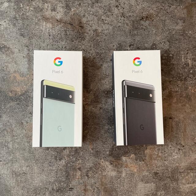 Google Pixel(グーグルピクセル)の2個セット　新品未使用Google pixel6グーグルピクセル6SIMフリー スマホ/家電/カメラのスマートフォン/携帯電話(スマートフォン本体)の商品写真
