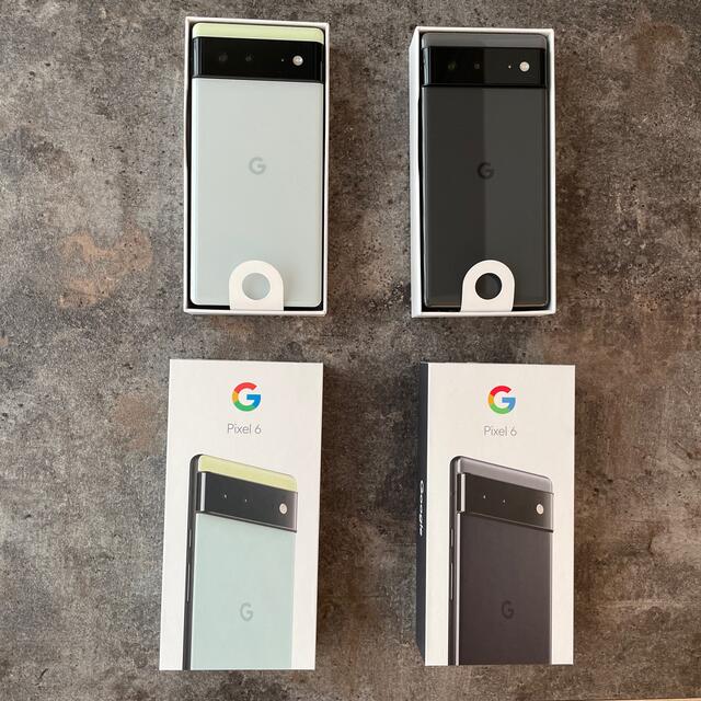 Google Pixel(グーグルピクセル)の2個セット　新品未使用Google pixel6グーグルピクセル6SIMフリー スマホ/家電/カメラのスマートフォン/携帯電話(スマートフォン本体)の商品写真