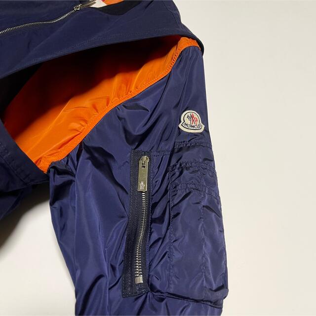 MONCLER(モンクレール)のモンクレール 紺 ブルゾン MA-1 メンズのジャケット/アウター(ブルゾン)の商品写真