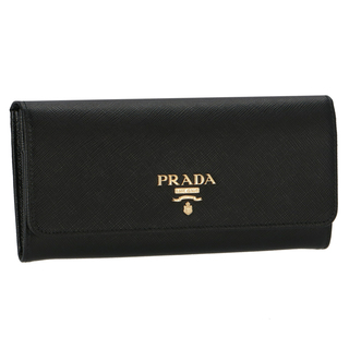 プラダ(PRADA)のPRADA 長財布 レディース サフィアーノ 二つ折り長財布(財布)