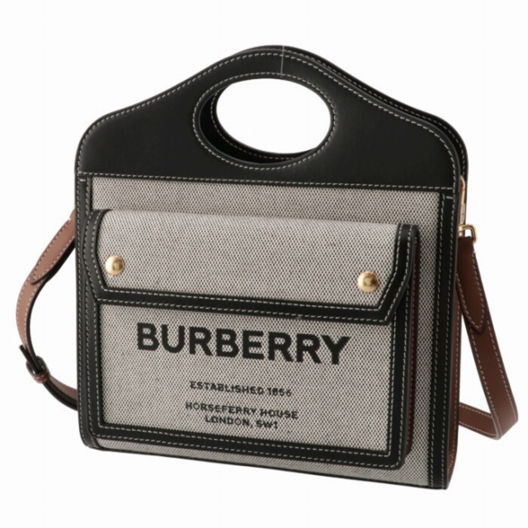 BURBERRY - BURBERRY ショルダーバッグ ミニ ポケットバッグの BURBERRY - BURBERRY ショルダーバッグ ミニ ポケットバッグの