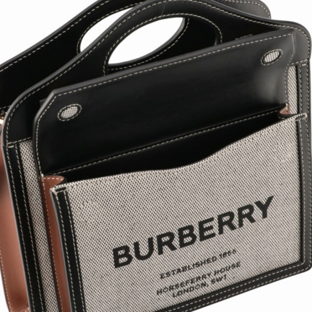BURBERRY - BURBERRY ショルダーバッグ ミニ ポケットバッグの BURBERRY - BURBERRY ショルダーバッグ ミニ ポケットバッグの