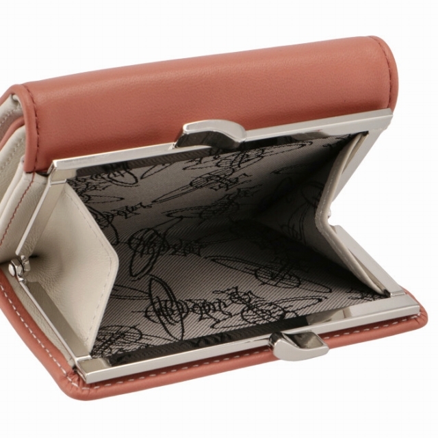 Vivienne Westwood(ヴィヴィアンウエストウッド)のVivienne Westwood 財布 がま口 三つ折り EMMA 折りたたみ レディースのファッション小物(財布)の商品写真