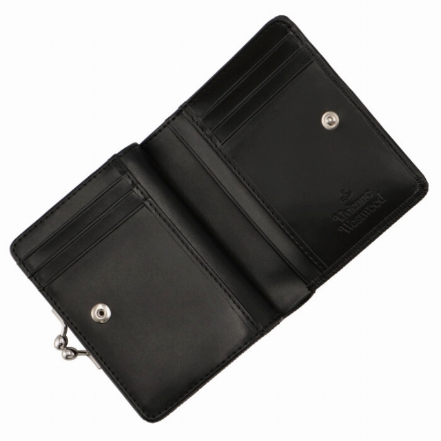 Vivienne Westwood(ヴィヴィアンウエストウッド)のVivienne Westwood 財布 がま口 二つ折り ANNA 折りたたみ レディースのファッション小物(財布)の商品写真