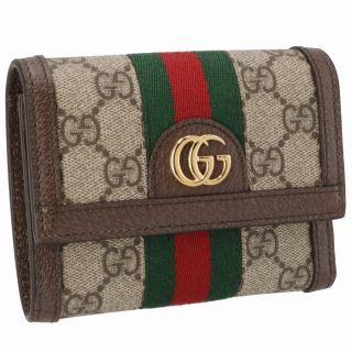 グッチ(Gucci)のGUCCI 財布 三つ折り レディース オフィディア Ophidia ミニ財布(財布)