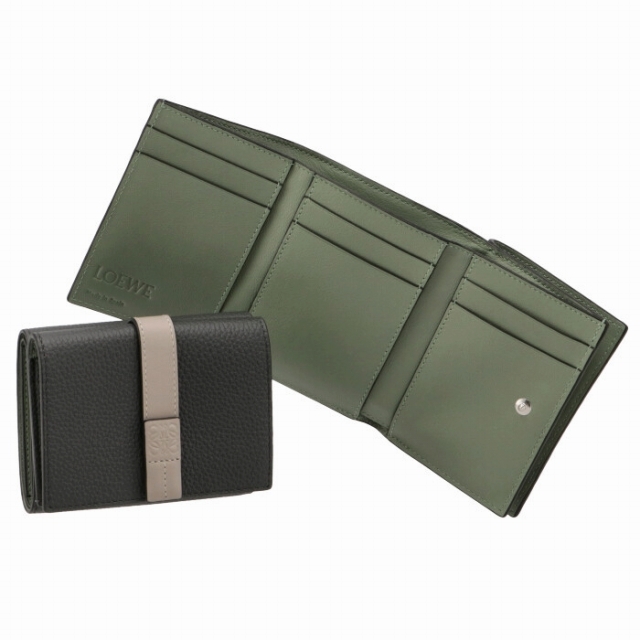 12月スーパーSALE 15%OFF】 LOEWE - LOEWE 財布 三つ折り ミニ財布