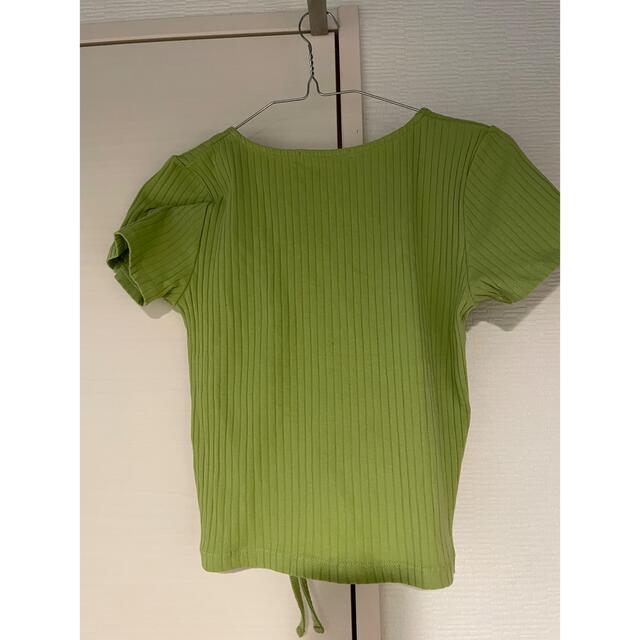 SLY(スライ)のSLY Tシャツ　緑 レディースのトップス(Tシャツ(半袖/袖なし))の商品写真