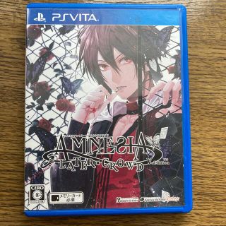 プレイステーションヴィータ(PlayStation Vita)のAMNESIA LATER×CROWD V Edition vita ソフト(携帯用ゲームソフト)