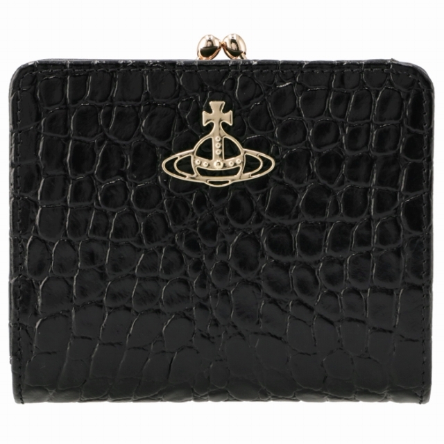 Vivienne Westwood 財布 がま口 二つ折り クロコ レディース
