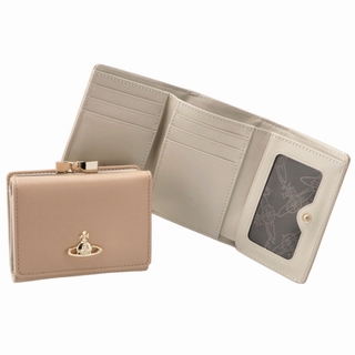 ヴィヴィアンウエストウッド(Vivienne Westwood)のVivienne Westwood 財布 がま口 三つ折り VICTORIA(財布)